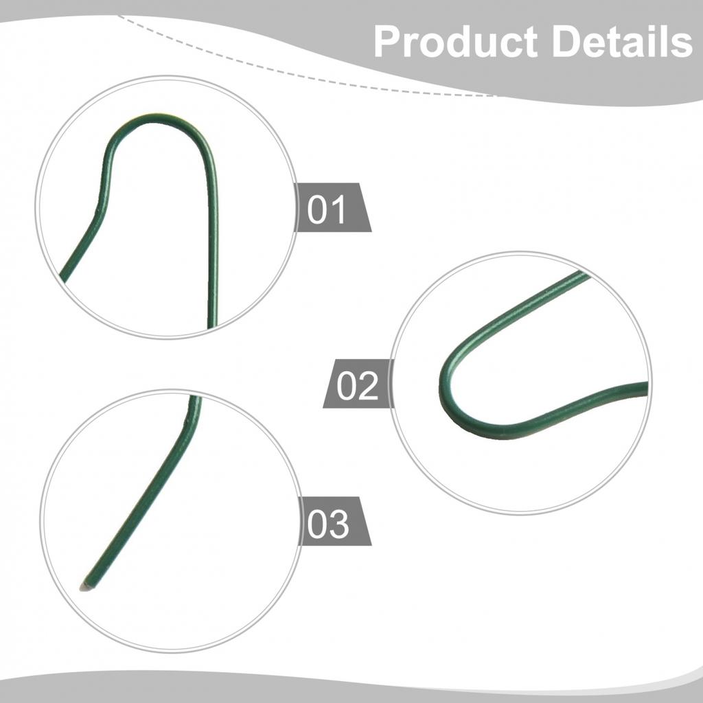 Christmas Tree Ornament Hooks Set of 100 Sturdy Hanging Decoration Wires