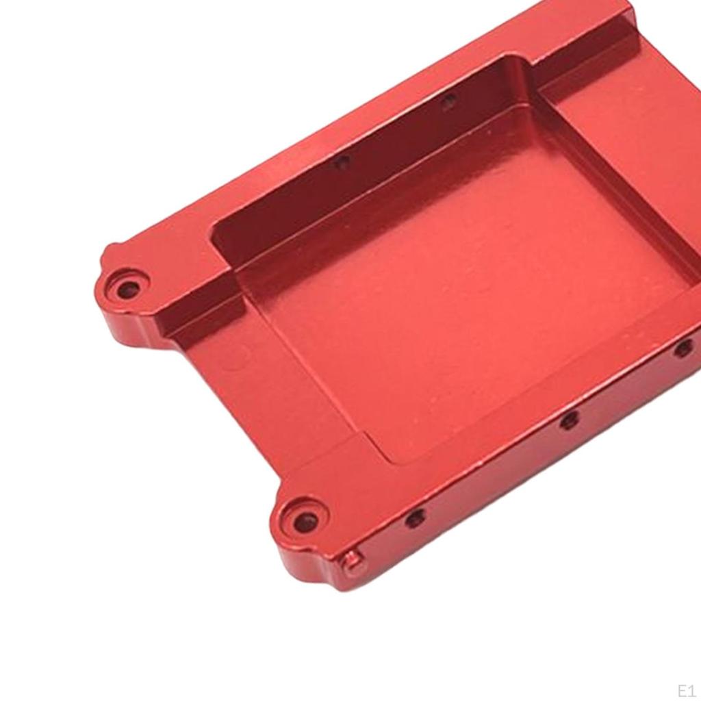Durable Metal Rear Tail Plate for MN78 1/12 Scale RC Car - Enhanced Performance and Protection