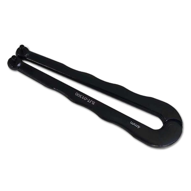 Adjustable Face Spanner Wrench Pin Pliers Suitable for Removing Round Nut Hand Tool Appliance Repair Black Finish Steel