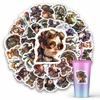 50 Steampunk Style Cool Diy Stickers Water Cup Waterproof Stickers Stickers Pack