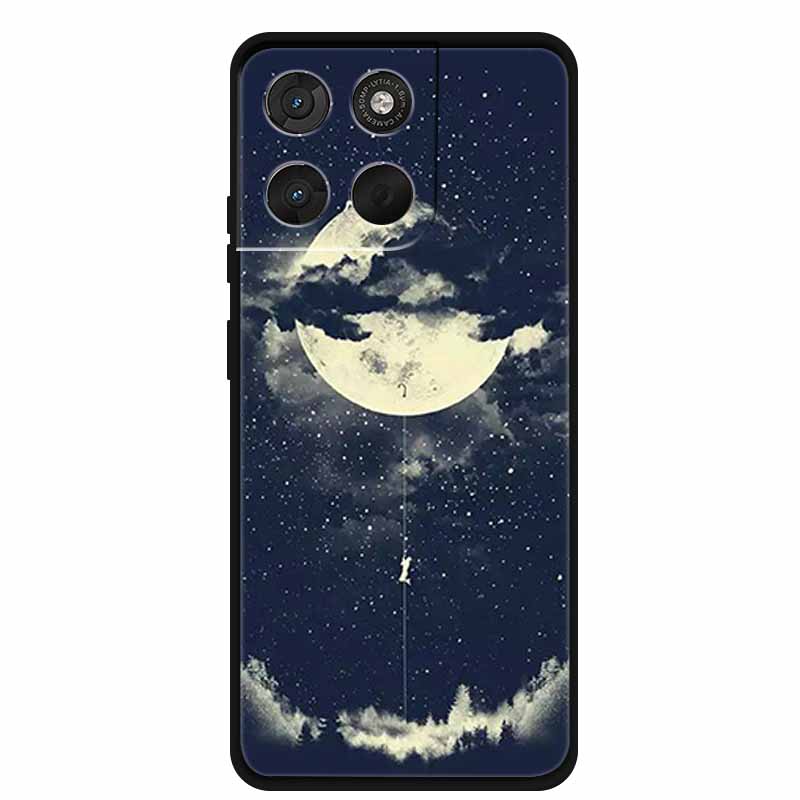For Moto G67 G77 Case Cute Cat Luxury Soft Silicone Back Cover Phone Cases for Motorola Moto G77 5G MotoG67 Shockproof Fundas