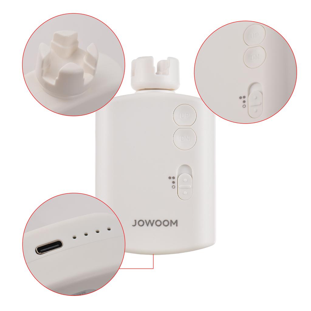 JOWOOM Guitar String Winder Automatic Electric String Winder Smart Guitar Tuner 2-Step Speed