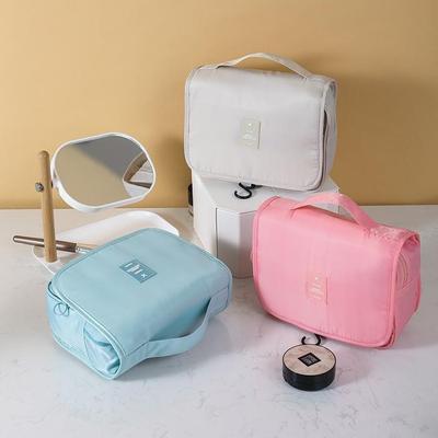 Large Capacity Travel Makeup Bag with Wet & Dry Separation