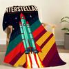 Classic I-Interstellar Blanket Soft Throw Blanket for Home Bedroom Bed Sofa Picnic Travel Office Rest Cover Blanket Gift