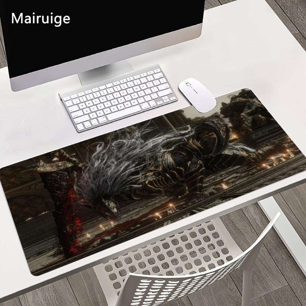 Black Blade Desk Mats Gaming Mats Mousepad Gamer Offices Accessories Mouse Mat Playmat Mouse Carpet x Desk Pad Rug Set Up