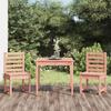3 Piece Garden Bistro Set Solid Douglas Fir Wood