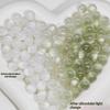 10Pcs 10mm UV Reactive Cat Eye Resin Beads Vibrant Color for DIY Necklace Bracelet Earring Handmade Jewelry Crafts