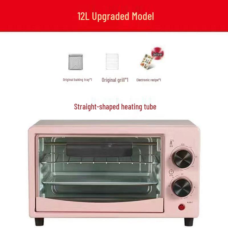 Compact Multifunctional Electric Oven for Baking and Roasting