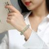 Hongchu Crystal Natural Hetian Jade Qemuo Blue Bracelet Old-styled bead