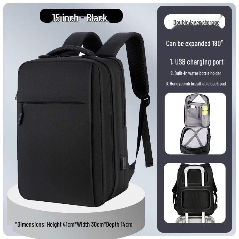 LiShen Herraffärsryggsäck för bärbar dator