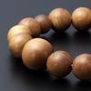 Buddhist altar shop Takita Shoten Specially Selected Bracelet Prayer Wooden Indian Sandalwood 14mm Balls Prayer Beads Fragrant Old Mountain Brace
