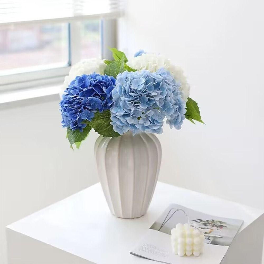 DIY Artificial Hydrangea Flower Silk Petal Lifelike Plants NEW Floral Arrangement  Home Decoration