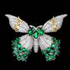 Senior Brooches Flower Leaf Brooch Pins for Women Suit Pendant  Fashion Brooches Jewelry