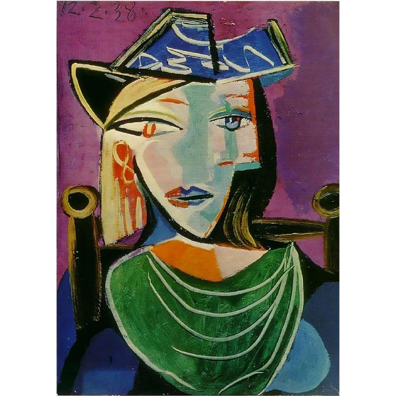 Abstrakte Kunst Pablo Picasso, klassisches Kunstwerk, Poster, Leinwand, Gemälde, Vintage-Wandkunst für das moderne Museum, Galerien,