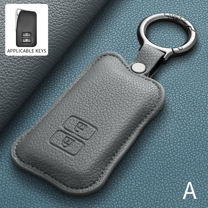 Leather Car Remote Key Case For LEXUS ES300H RX300H LS500H LX700H GX550H NX350H RZ450e NX PHEV RX PHEV Anti-Scratch Accessories