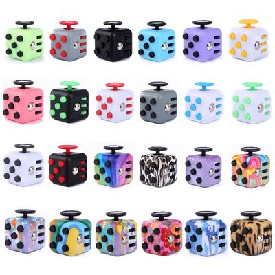 Rainbow Color Cubes Antistress Toys Stress Relief Decompression Toy Offices Games For Adults Antistress Anxiety Kids Gift