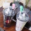 Dust-Proof Cat Paw Straw Cover Spill-Proof Straw Stopper Cup Accessories Straw Tip  30&40 Oz Cup