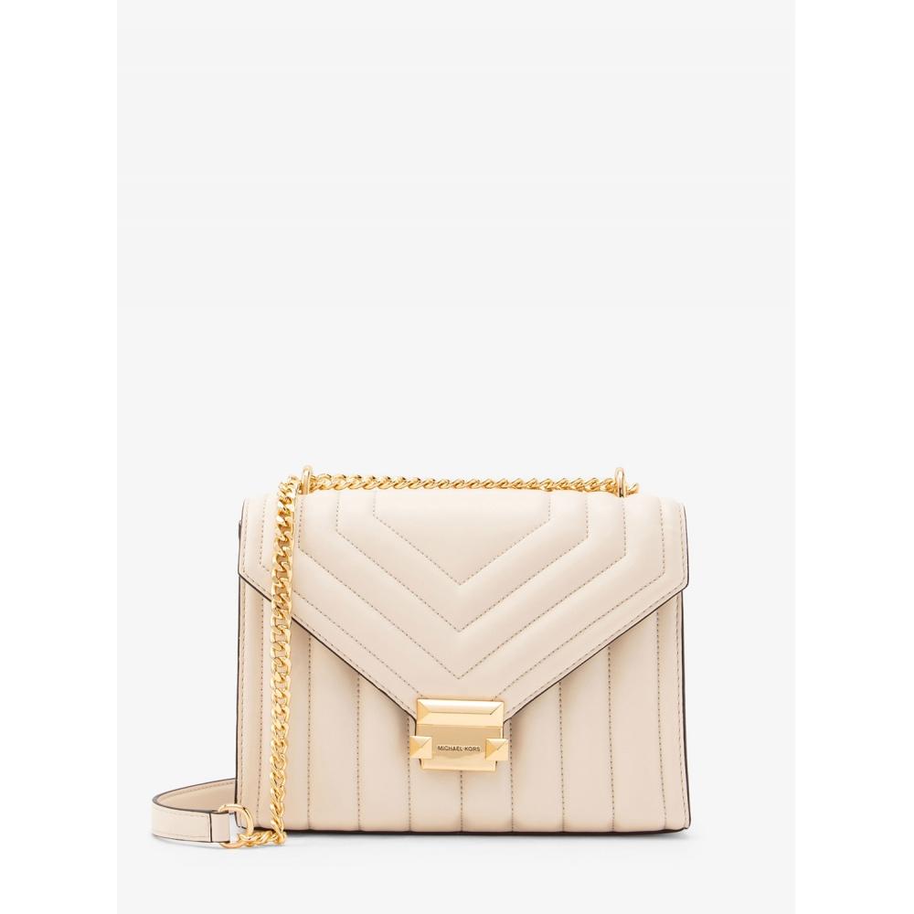 

Michael Kors Whitney Flap Chain Shoulder Medium 35r4gwhl6u2171 Light Cream F