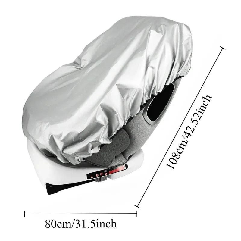 Baby Car Seat Sun Shade Cover Blocks Out Heat & Sun UV Covers Universal Baby Travel Accessories Cool Shade Fit Baby Seat Cover