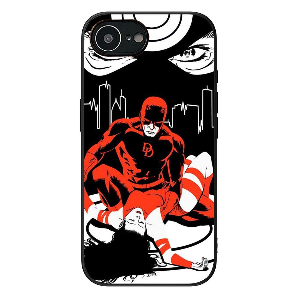 Daredevil Poster Marvel Casing Phone Cover for Apple iPhone 17 16 Plus 13 12 Pro Max Mini X XR ProMax 16E 15+ 16Plus Air Case
