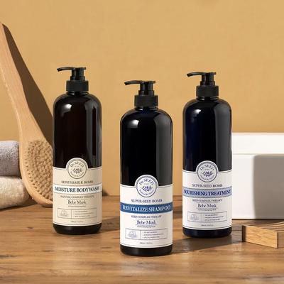 Natural Shampoo Treatment Body Wash Large Capacity 1L