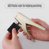 KWtrio Handheld DIY Mushroom Single Hole Punch Puncher Paper Cutter with Ruler for Office Home