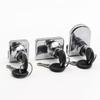 Wensitan Zinc Alloy Drill-Free Glass Cabinet Door Lock