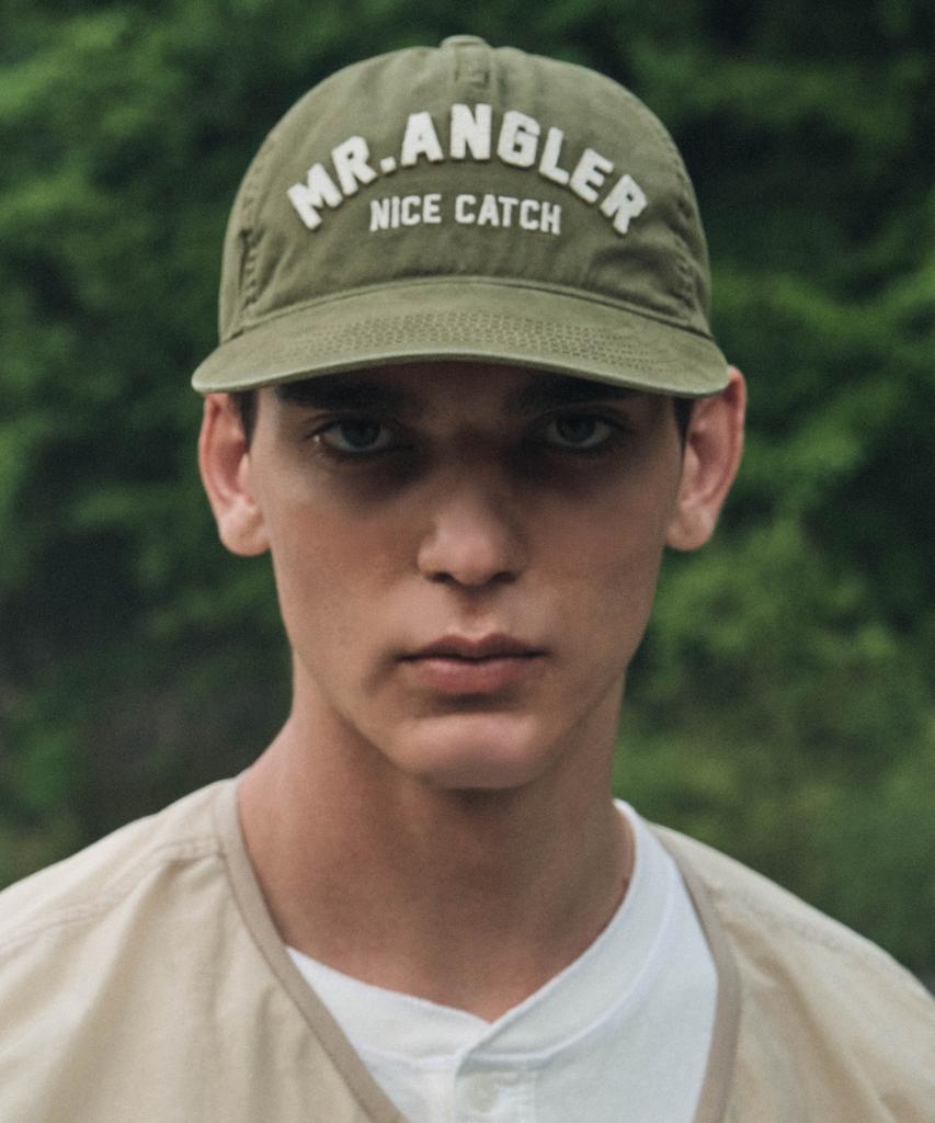 HELEMENT Angler Cotton Camp Cap (Khaki)