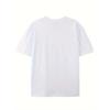 European sizes Simple and stylish one stick pattern printed men's round neck short sleeved T-shirt, comfortable and breathable