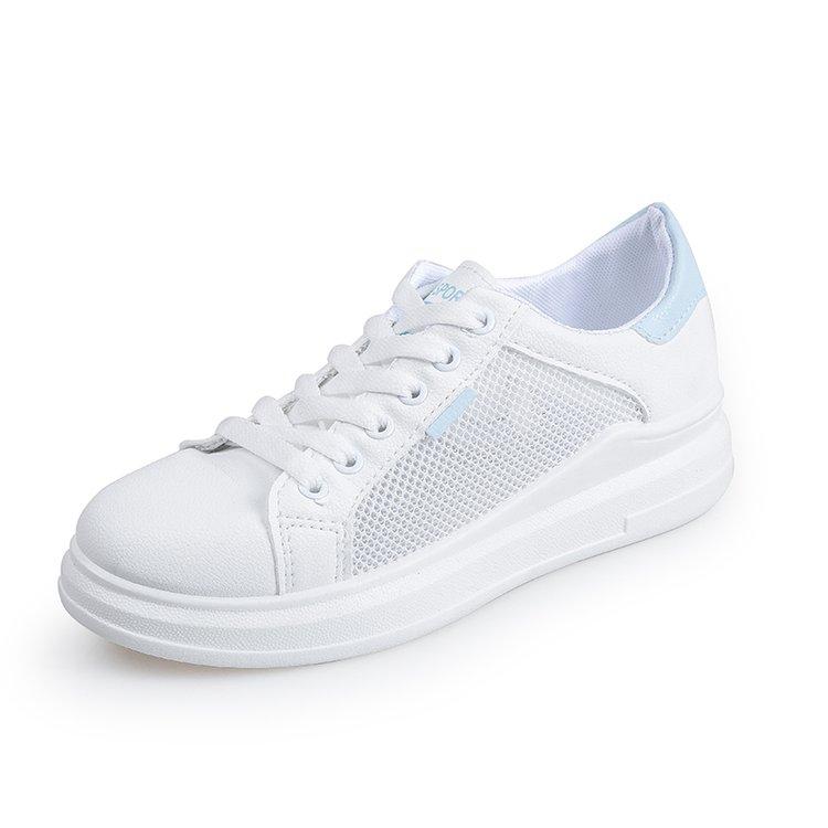 Women Shoes 2024 White Platform Wedge Sneakers High Heel Sneakers Shoes Women Casual Mesh Breathable Shoes Zapatillas Mujer Wer4