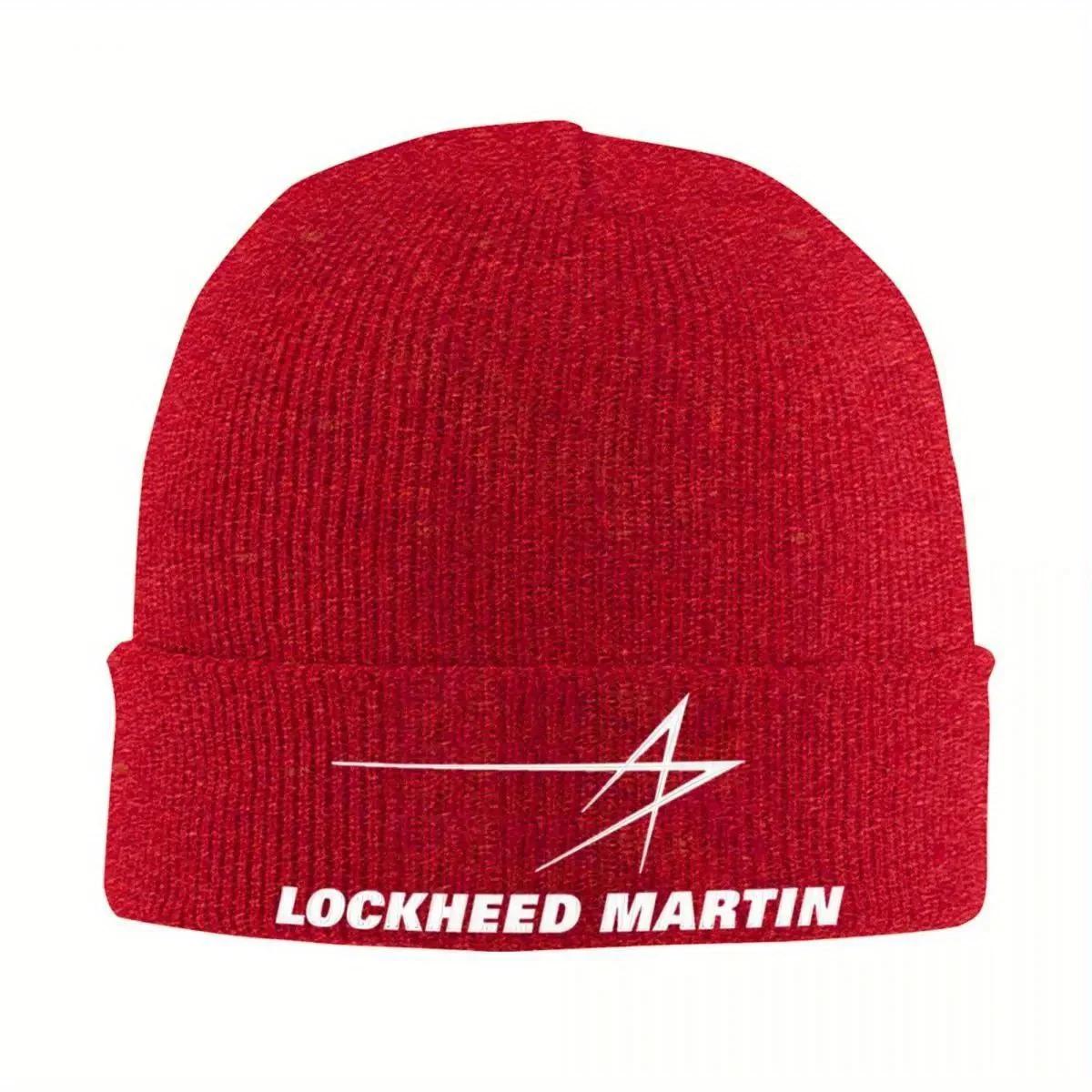 

New Lockheed Knitted Hat Beanie Autumn Winter Hat Warm Street Cap Unisex Women