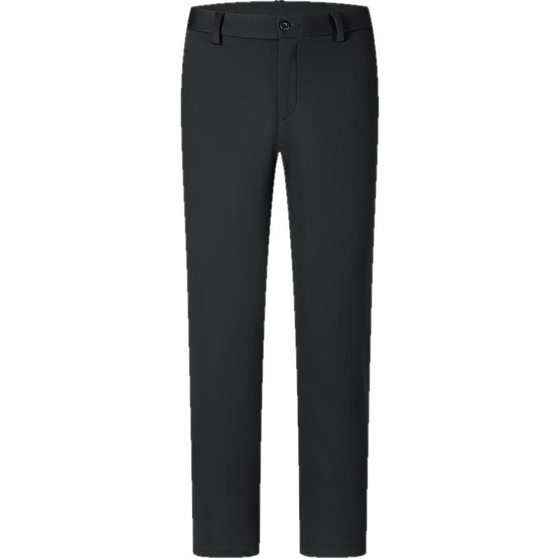 

Septwolves Men s Autumn/Winter Wool Blend Straight Leg Casual Pants 37