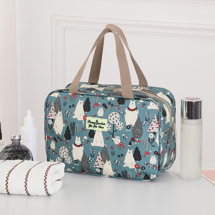 New Handheld Toiletry Bag Travel Business Trip Storage Bag Waterproof Shower Bag Handheld Toiletries Storage Bag