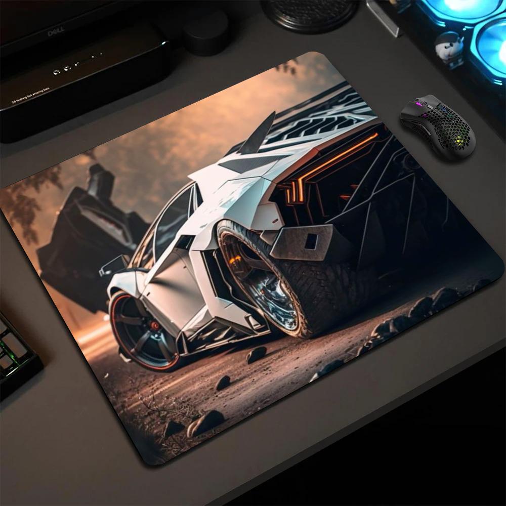 Cool Sports Car Mouse Pad New Square Computer Office Soft Mousepad Rubber Anti-slip HD Gaming Keyboard Mousepads PC Desk Mat
