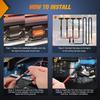 Nilight Front Grille Marker Light 4PCS 4LED Amber Lens Waterproof Dustproof Lights w/4Leads Harness 15A Fuse Compatible with 2016-2023 Toyota Tacoma