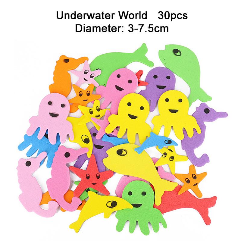Sponge Sticker EVA Foam Children Handmade DIY Decorative Stickers Self-Adhesive Cartoon Style Soft Birthday Gifts Rewards TMZ