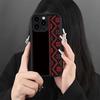 Retro style pattern phone case suitable for iPhone 17 16 15 14 13 12 11 Pro/Max/Plus anti drop and shockproof back cover