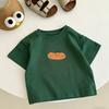 Crewneck Tops Boys And Girls Summer Lovely Clothes 2026 Child Short-sleeved Tops New Style Printed T-shirt Loose Casual Wear