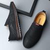 Leather Shoes Men's Spring New Casual Shoes Men's Soft Breathable Foot Cover Men's Shoes Men's