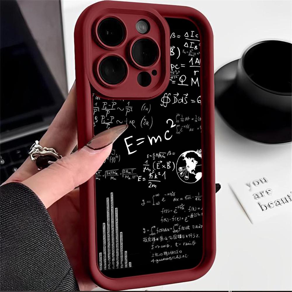Angel Eye TPU Soft Phone Case for Samsung A05 A13 A23 A53 A14 A24 A34 A54 A15 A25 A35 A55 S20 S23 FE S24 Ultra Ae71 Creative Brain Mathematicians