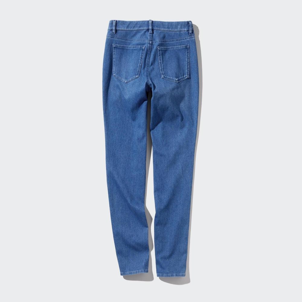 Uniqlo Japan Ultra Stretch Denim Leggings Pants  Long Length 