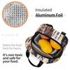 German Shepherd Dog Thermal Insulated Lunch Bag Women Animal Pattern Resuable Lunch Tote for Outdoor Picnic Storage Food Box