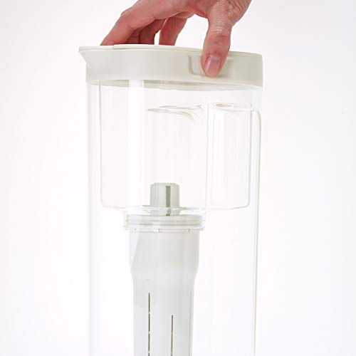 MUJI Acrylic Water Purifier Pot, 1.1L Capacity, Clear, 18590674
