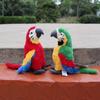 Parrot Plush Doll Wild Animal Stuffed Toys Parrot Plush Toy Simulation Plush Stuffed Doll