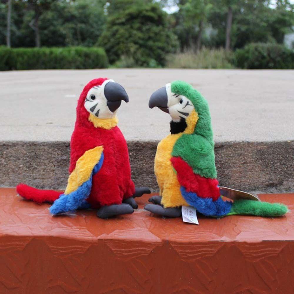Plush Wild Animal Stuffed Toys Simulation Plush Stuffed Doll Parrot Plush Toy Parrot Plush Doll