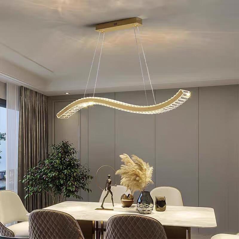 French Light Luxury Crystal Dining Chandelier