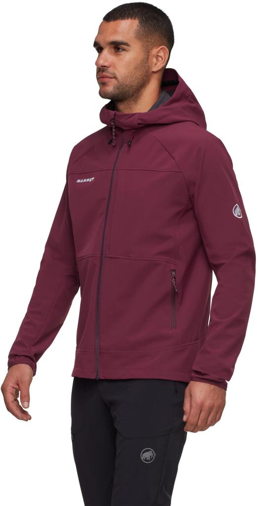 Jacket Mammut Ultimate Comfort Softshell Hooded Jacket Vin
