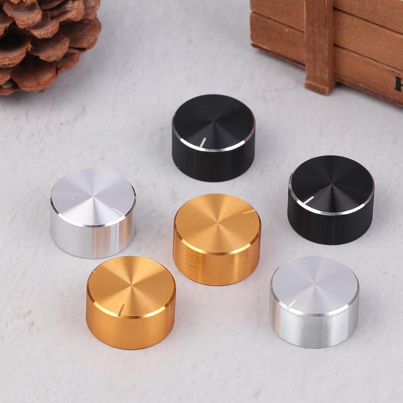 25X13Mm Aluminum Alloy Rotary Encoder Switch Shaft Hole 6Mm Potentiometer Knob Audio Amplifier Synthesizer Volume Control Knob