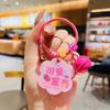Acrylic Peace & Safety Keychain for Students - Small Ornament Pendant Gift