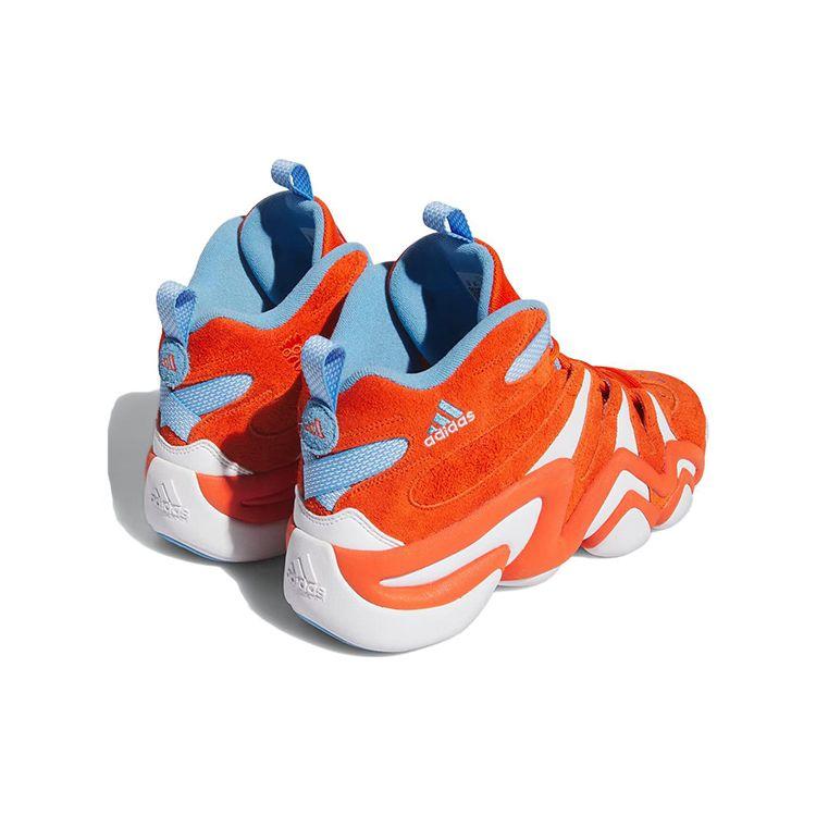 adidas Baskets Unisexe Crazy 8 Team Orange Blanc Nuage Team-Ble Clair IE7224